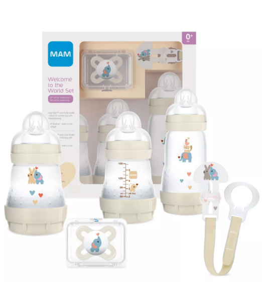 Mam Set cadeau "Welcome to the world" Pack de biberons &