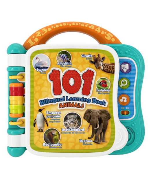 Winfun Livre d'apprentissage bilingue "101 Animaux" 18m+ 0 - 3 2