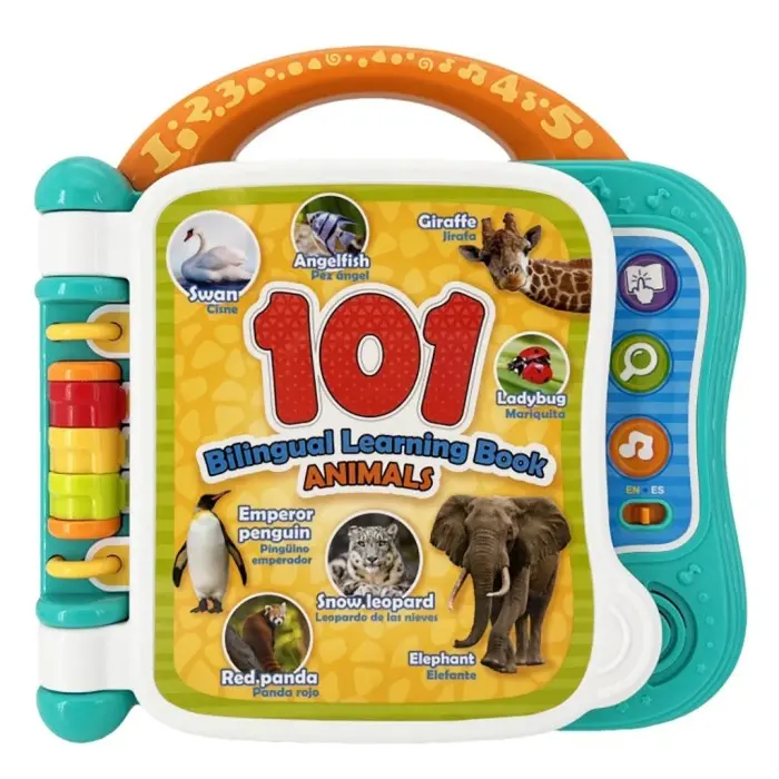 Winfun Livre d'apprentissage bilingue "101 Animaux" 18m+ 0 - 3