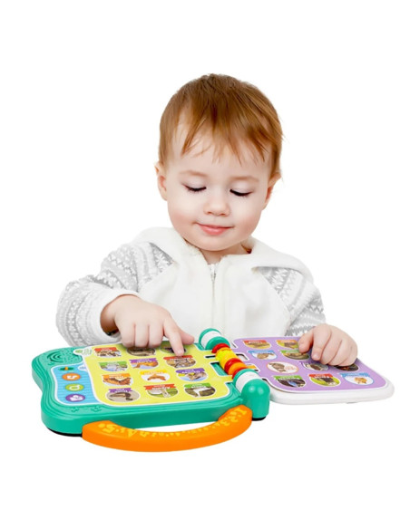 Winfun Livre d'apprentissage bilingue "101 Animaux" 18m+ 0 - 3