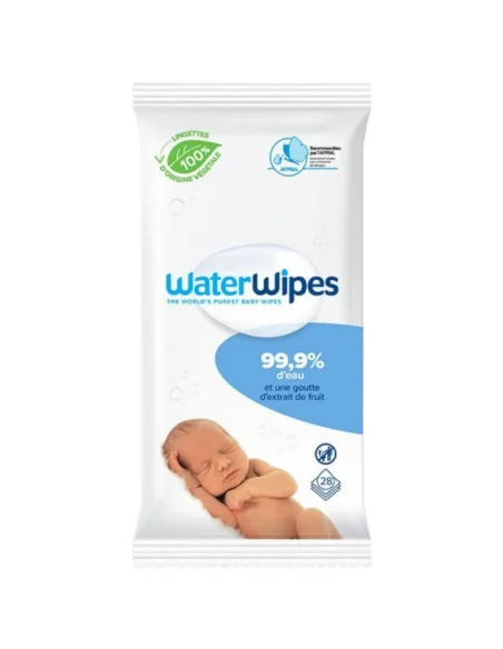 Lingettes WaterWipes Classiques x28