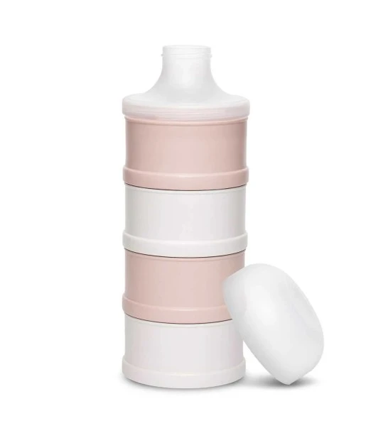 Suavinex milk powder dispenser 4 compartments — pink 2