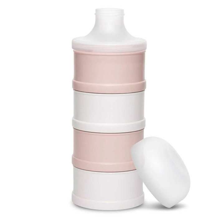 Suavinex Doseur de Lait 4 Compartiments - Rose Vaisselle bébé 