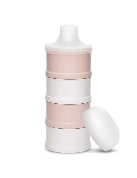 Suavinex milk powder dispenser 4 compartments — pink — photo 2