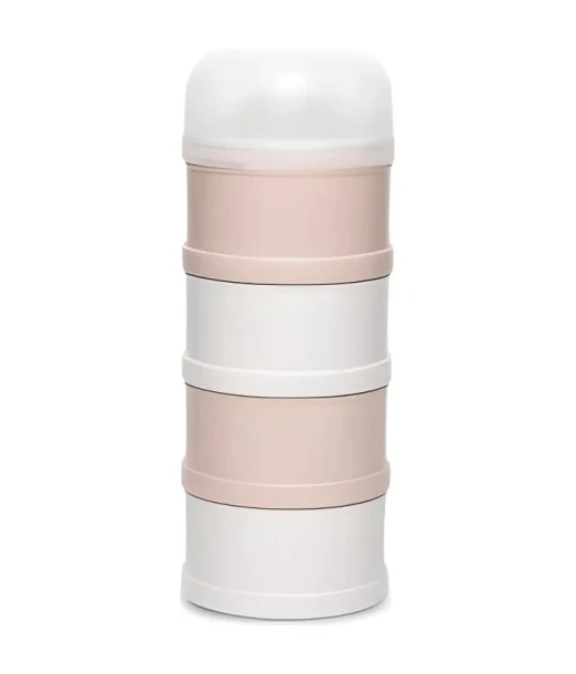 Suavinex milk powder dispenser 4 compartments — pink