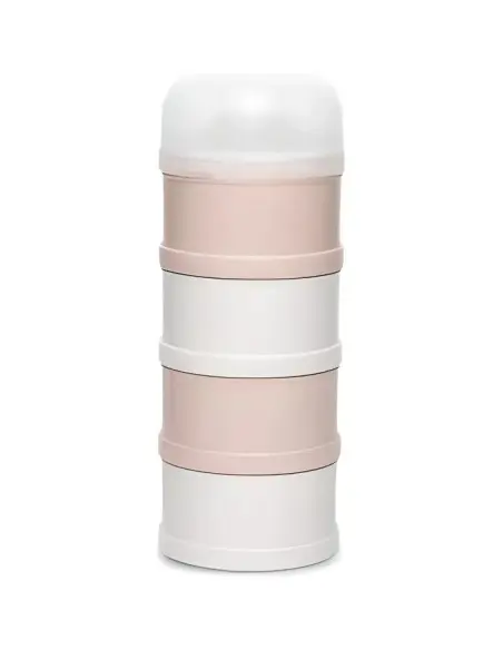 Suavinex milk powder dispenser 4 compartments — pink