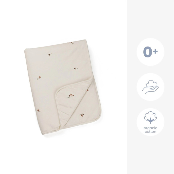 Doomoo Couverture Dream 75x100cm Mushrooms dans Couverture chez Baby And Mom Maroc