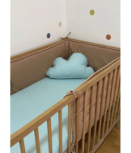 Minitribe crib bumper - camel