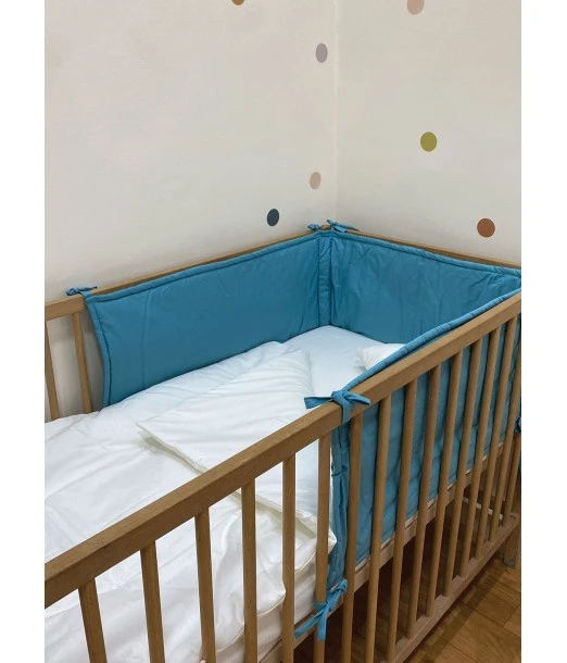 Minitribe crib bumper - Blue