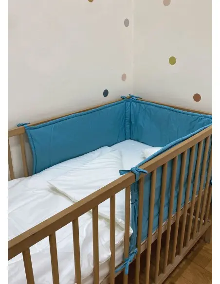 Minitribe crib bumper - Blue