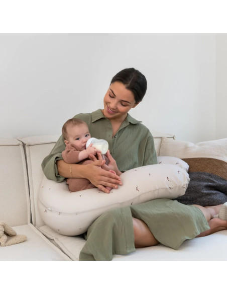 Doomoo Coussin de Grossesse et d'allaitement Buddy Mushrooms dans Coussin d'allaitement chez Baby And Mom Maroc