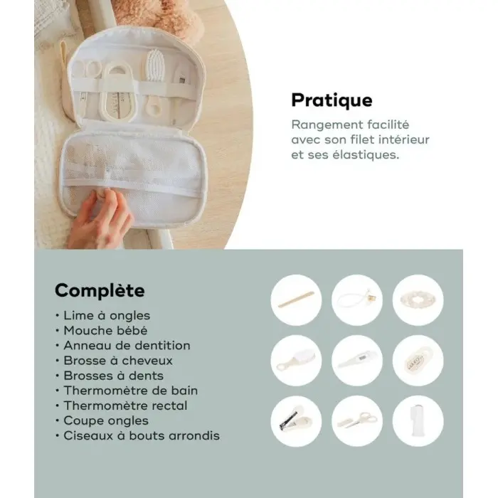 Babymoov Trousse de toilette bébé Sand Accessoires de toilette 
