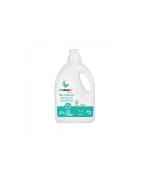 Ecolunes Lessive Bébé 40 lavages Écologique et Hypoallergénique