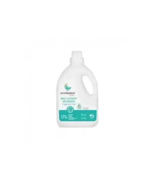Ecolunes Lessive Bébé 40 lavages Écologique et Hypoallergénique