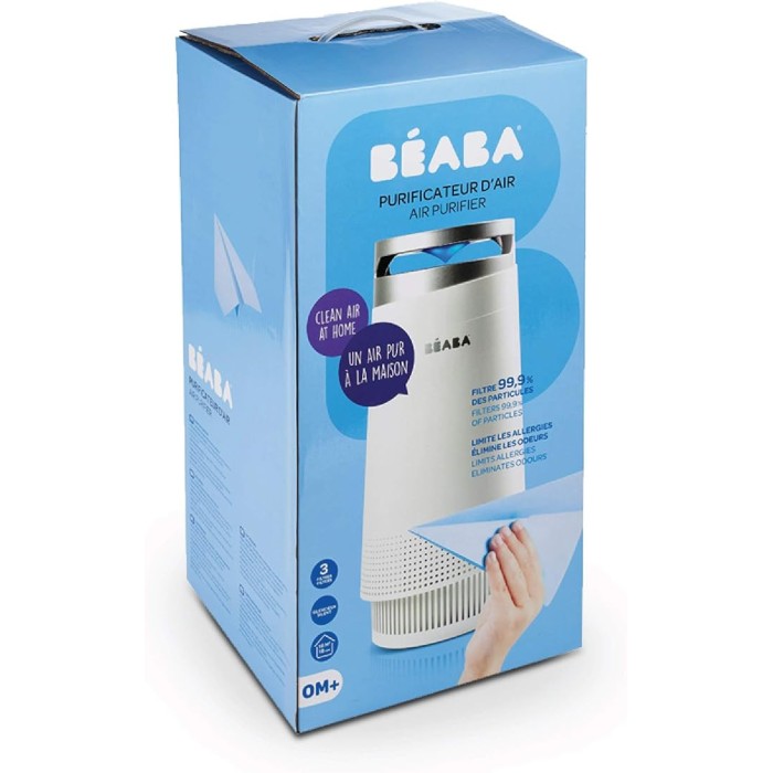 Béaba Purificateur d'Air Silencieux, Écran Tactile et Veilleuse