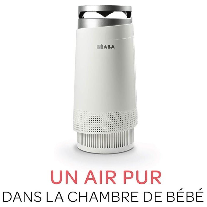 Béaba Purificateur d'Air Silencieux, Écran Tactile et Veilleuse