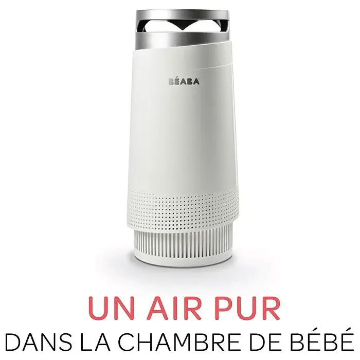 Béaba Purificateur d'Air Silencieux, Écran Tactile et Veilleuse