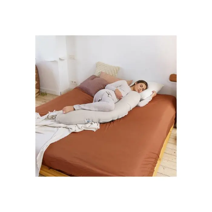 Doomoo Coussin de Grossesse et d'allaitement Buddy Sand Coussin
