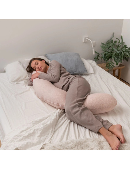 Doomoo Coussin de Grossesse et d'allaitement Buddy Cloudy Pink dans Coussin d'allaitement chez Baby And Mom Maroc