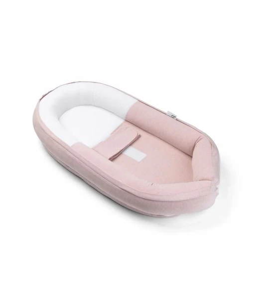 Doomoo Cocoon bed reducer in marl pink