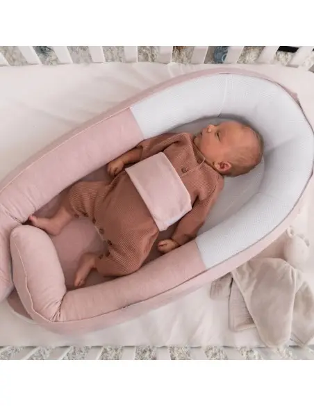 Doomoo Cocoon bed reducer in marl pink — photo 2
