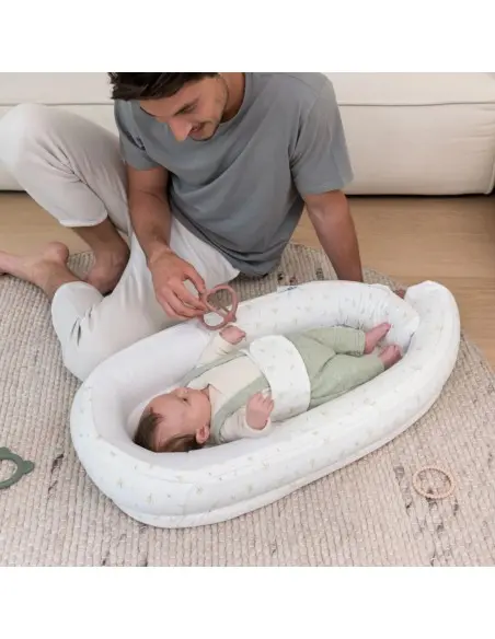 Doomoo Cocoon Réducteur De Lit Flower Yellow Cocon - Doomoo