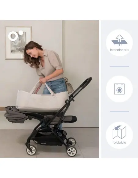 Doomoo Nest'n Go moses basket beige 0m+ — photo 3