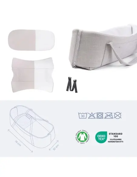 Doomoo Nest'n Go moses basket beige 0m+ — photo 4