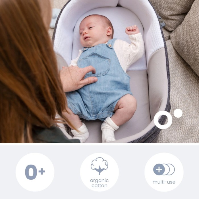 Doomoo Nest'n Go Grey 0m+ Lit / Cododo - Doomoo Maroc