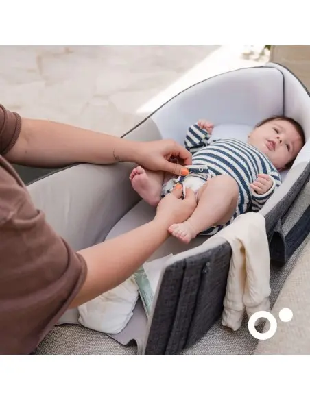 Doomoo moses basket Nest'n Go Grey from 0 months — photo 5
