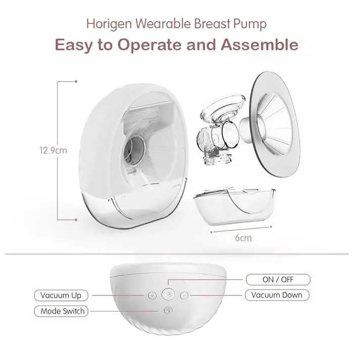 Horigen Tire-lait Électrique Simple Mains Libres – Confort et