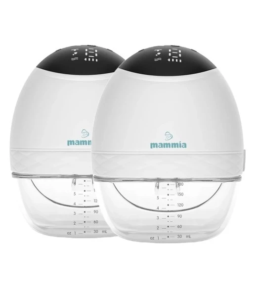 Mammia double hands-free electric breast pump — comfort and performance