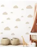 Sticker pour Chambre Bébé et Enfant – Nuage