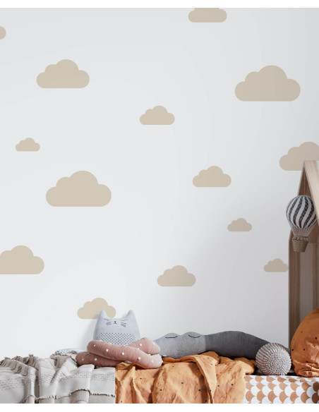 Sticker pour Chambre Bébé et Enfant – Nuage Déco chambre bébé 