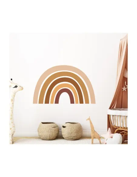 Sticker pour Chambre Bébé et Enfant – Arc en ciel Géant Déco