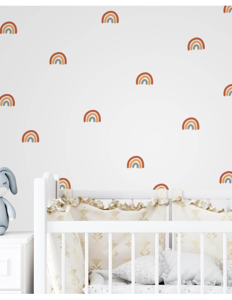 Sticker pour Chambre Bébé et Enfant – Arc en ciel Déco chambre