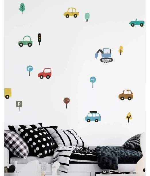 Wall sticker for baby and child room - cars