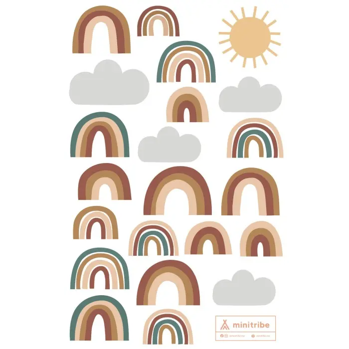 Sticker pour Chambre Bébé et Enfant - Rainbow Déco chambre bébé