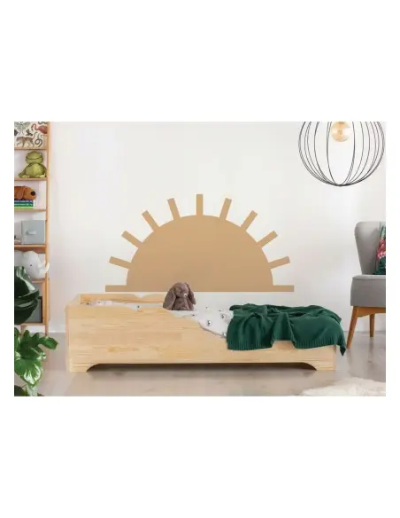 Giant wall sticker for baby and child's room - half sun