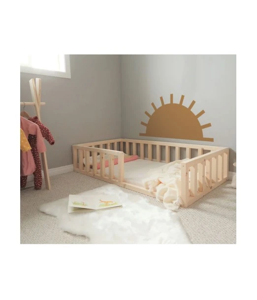Giant wall sticker for baby and child's room - half sun 2