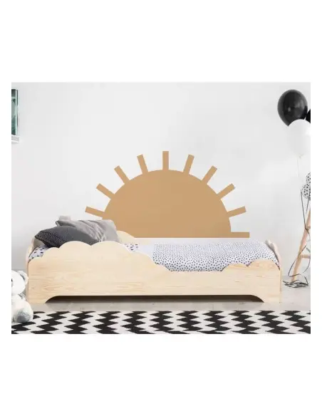 Giant wall sticker for baby and child's room - half sun — photo 3