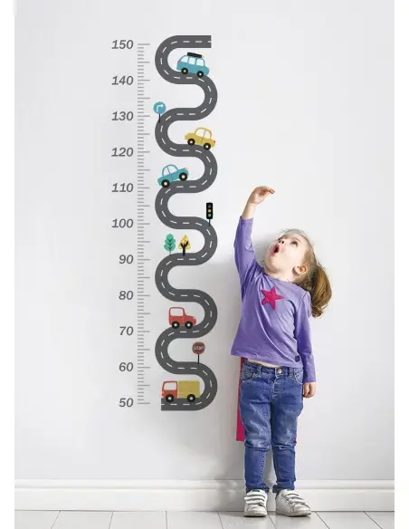 Growth chart sticker for baby and children's bedroom - Cars — photo 2