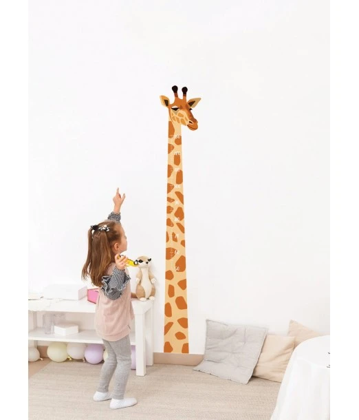 Growth sticker for baby and children's room - Giraffe 2