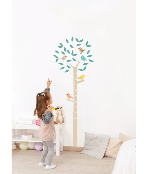 Growth chart sticker for baby and child room - Tree 2