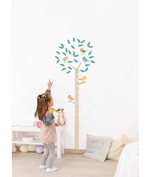 Sticker de Croissance pour Chambre Bébé et Enfant - Arbre Déco 2