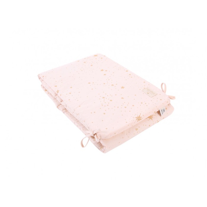 Nobodinoz Tour de lit Nest Gold Stella Pink Tour de lit -