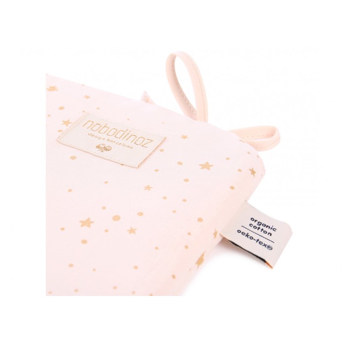 Nobodinoz Tour de lit Nest Gold Stella Pink Tour de lit -