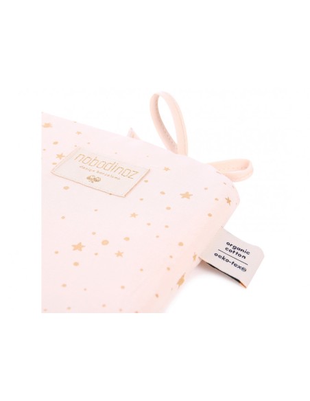 Nobodinoz Tour de lit Nest Gold Stella Pink Tour de lit -