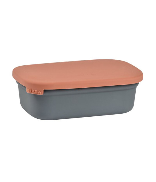 Béaba Boîte repas céramique Gris minéral/Terracotta 4m+
