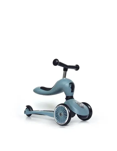 Scoot and Ride kids' scooter Highwaykick 1 — Steel Blue